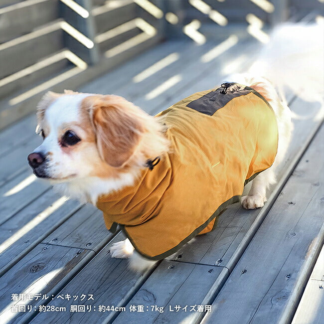 DOGS FOR PEACE ドッグスフォーピース CORDURA WATER REPELLENT STRETCH PACKABLE COAT L コーデュラ撥水ストレッチパッカブルコートL 960016
