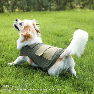 DOGS FOR PEACE ドッグスフォーピース CORDURA WATER REPELLENT STRETCH VEST L コーデュラ撥水ストレッチベストL 960017
