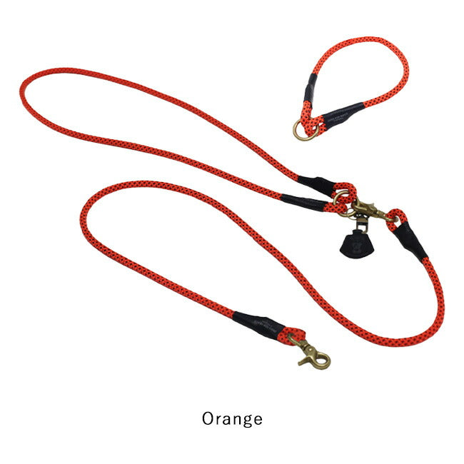 DOGS FOR PEACE ドッグスフォーピース SHOULDER 3WAY CLIMBING ROPE LEASH ショルダー3WAYクライミングロープリーシュ 960021