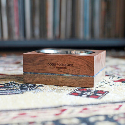 DOGS FOR PEACE ドッグスフォーピース WOODEN DOG BOWL ウッデンドッグボウル 960024