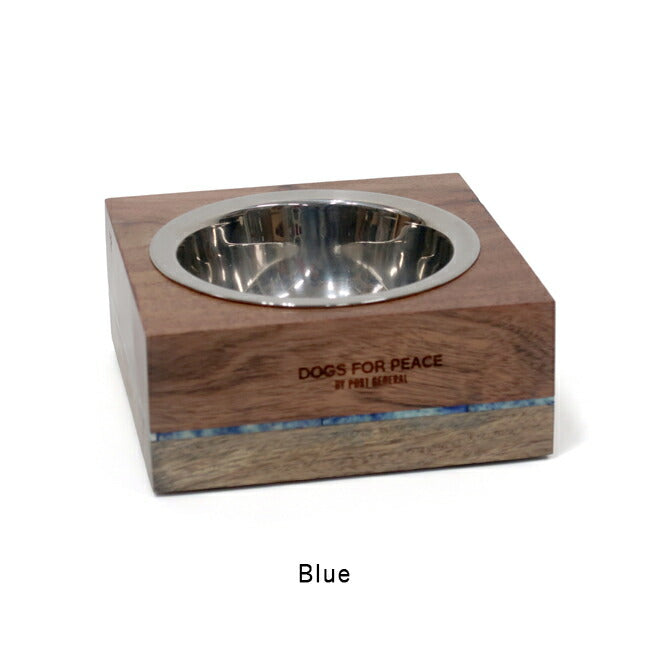 DOGS FOR PEACE ドッグスフォーピース WOODEN DOG BOWL ウッデンドッグボウル 960024