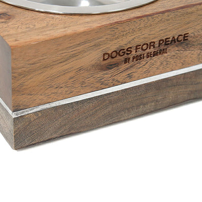 DOGS FOR PEACE ドッグスフォーピース WOODEN DOG BOWL ウッデンドッグボウル 960024