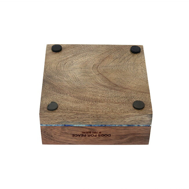 DOGS FOR PEACE ドッグスフォーピース WOODEN DOG BOWL ウッデンドッグボウル 960024