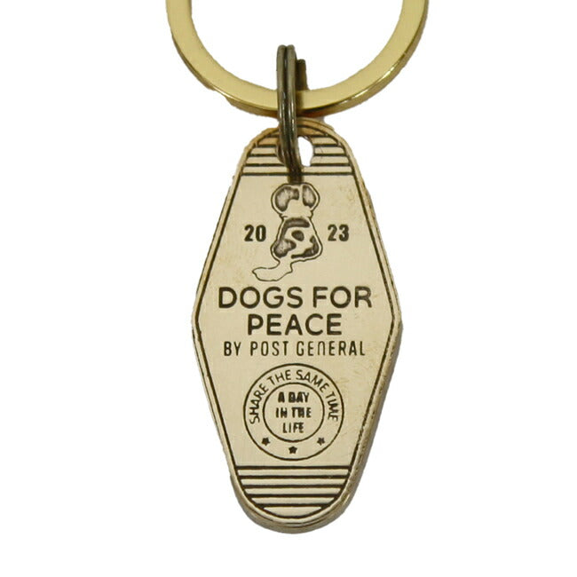 DOGS FOR PEACE ドッグスフォーピース MOTEL KEY CHARM モーテルキーチャーム 960002