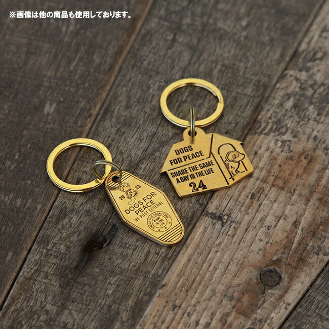 DOGS FOR PEACE ドッグスフォーピース MOTEL KEY CHARM モーテルキーチャーム 960002
