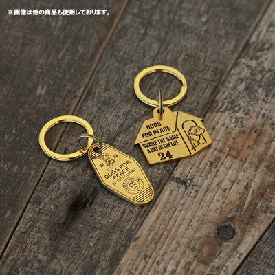 DOGS FOR PEACE ドッグスフォーピース MOTEL KEY CHARM モーテルキーチャーム 960002
