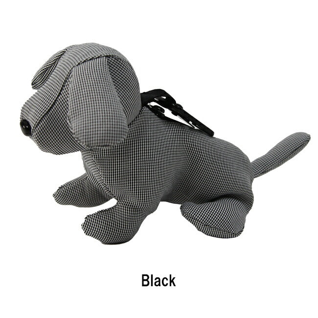 DOGS FOR PEACE ドッグスフォーピース HOUNDSTOOTH DOG ICON POUCH 千鳥格子ドッグアイコンポーチ 960015