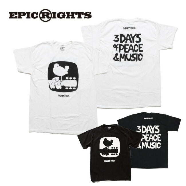 EPIC RIGHTS エピックライツ WOODSTOCK 3DAYS ウッドストック3デイズ EP-25W.STOCK-01