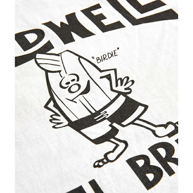 BIRDWELL バードウェル License Plate T-Shirt ライセンスプレートTシャツ 1TS1-0003