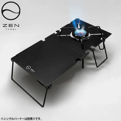 ZEN Camps ゼンキャンプ SOTO ST-310、ST-340 Rangeシングルバーナー用 遮熱板兼テーブル(CB缶カバー付き)