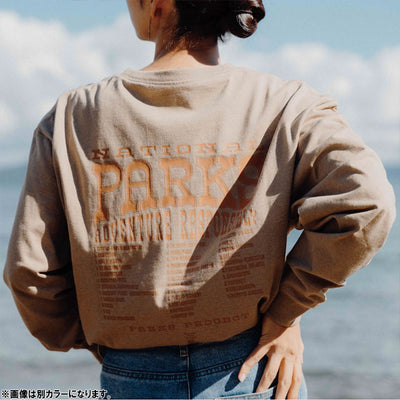PARKS PROJECT パークスプロジェクト Ecorich All National Parks L/S Tee エコリッチオールナショナルパークスロングスリーブTシャツ PP24AW-001-B