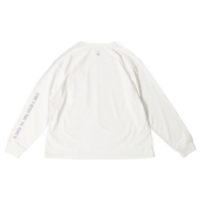PARKS PROJECT パークスプロジェクト Ecorich Mt.Fuji Pocket L/S Tee エコリッチマウントフジポケットロングスリーブTシャツ PP24AW-003