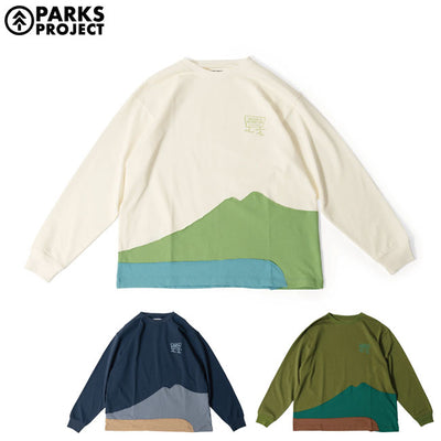 PARKS PROJECT パークスプロジェクト Landscape L/S Tee ランドスケープロングスリーブTシャツ PP24AW-013
