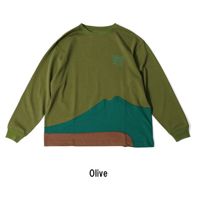 PARKS PROJECT パークスプロジェクト Landscape L/S Tee ランドスケープロングスリーブTシャツ PP24AW-013