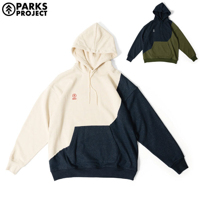 PARKS PROJECT パークスプロジェクト Ecorich Sweat Landscape P/O Hoodie エコリッチスウェットランドスケーププルオーバーフーディ PP24AW-005