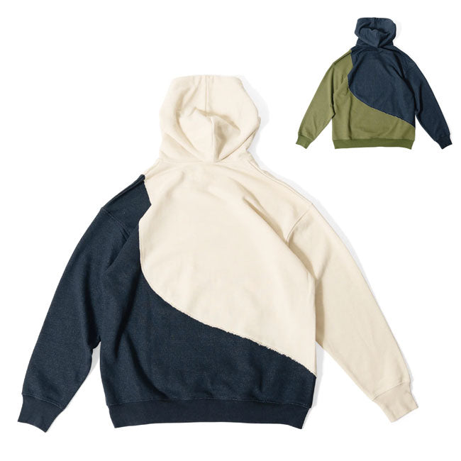 PARKS PROJECT パークスプロジェクト Ecorich Sweat Landscape P/O Hoodie エコリッチスウェットランドスケーププルオーバーフーディ PP24AW-005