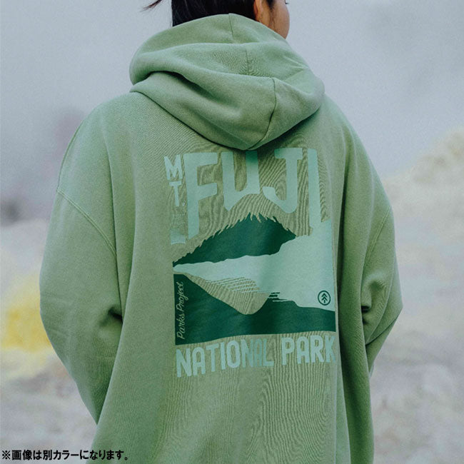 PARKS PROJECT パークスプロジェクト T/C Sweat Mt.Fuji P/O Hoodie T/Cスウェットマウントフジプルオーバーフーディ PP24AW-019