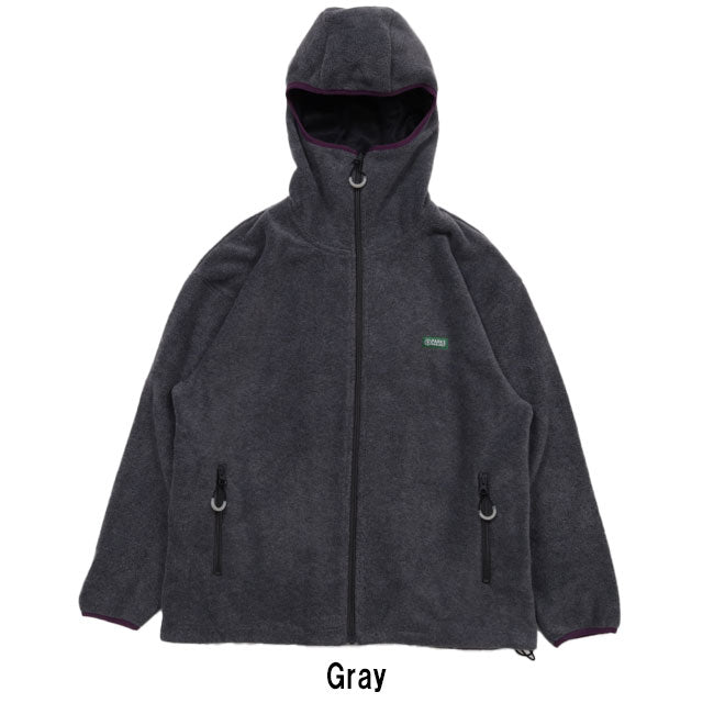 PARKS PROJECT パークスプロジェクト Fleece Zip Up Hoodie フリースジップアップフーディ PP24AW-008