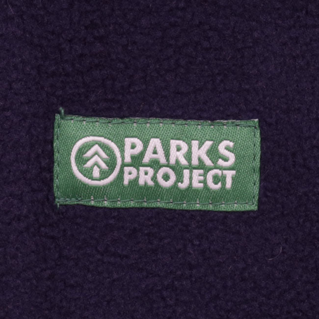 PARKS PROJECT パークスプロジェクト Fleece Zip Up Hoodie フリースジップアップフーディ PP24AW-008