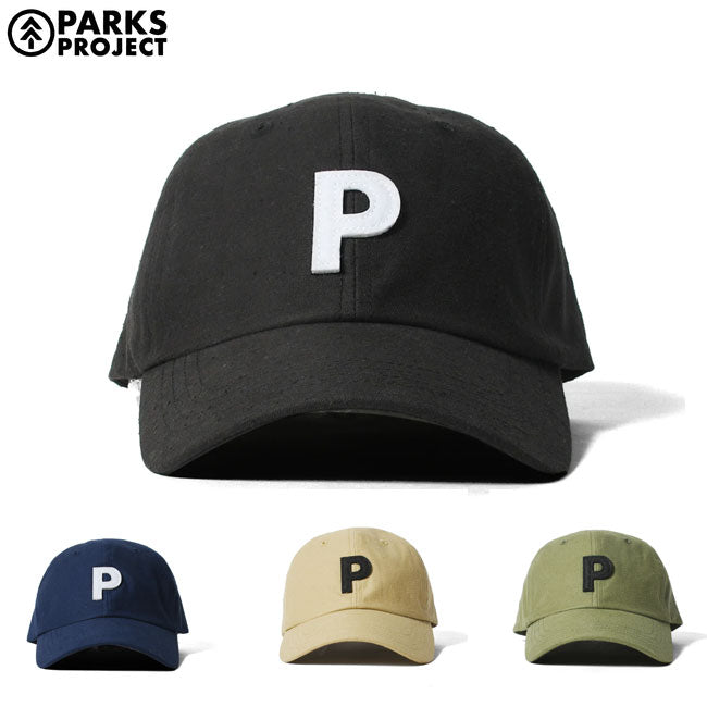 PARKS PROJECT パークスプロジェクト Organic Cotton Wappen 6P Cap オーガニックコットンワッペン6Pキャップ PP24SS-032