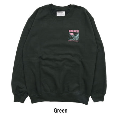 PARKS PROJECT パークスプロジェクト National Parks Puff Print P/O Sweat ナショナルパークスパフプリントプルオーバースウェット PP24AW-006US