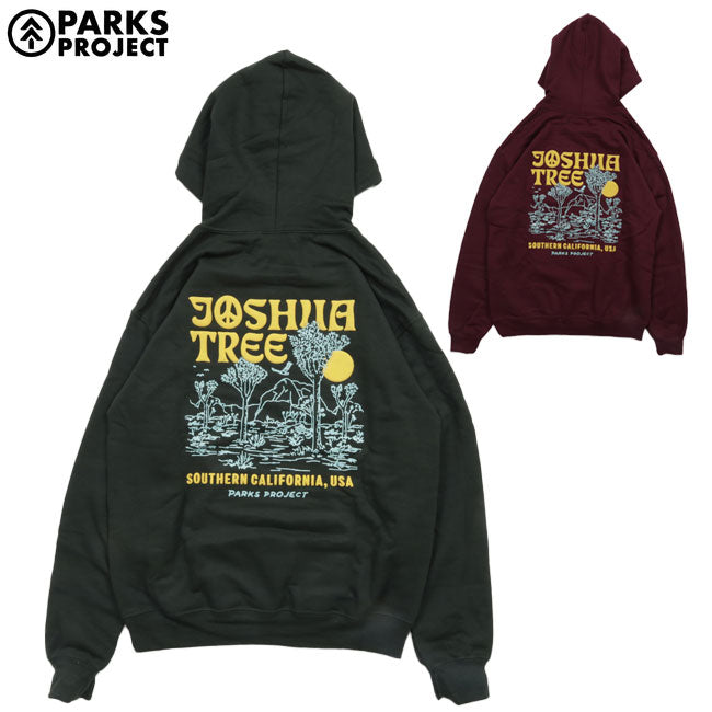 PARKS PROJECT パークスプロジェクト Joshua Tree Puff Print Hoodie ジョシュアツリーパフプリントフーディ PP24AW-009US