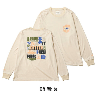 PARKS PROJECT パークスプロジェクト Ecorich Animals L/S Tee by 44&Co. エコリッチアニマルロングスリーブTシャツ PP25SS-016