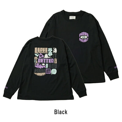 PARKS PROJECT パークスプロジェクト Ecorich Animals L/S Tee by 44&Co. エコリッチアニマルロングスリーブTシャツ PP25SS-016