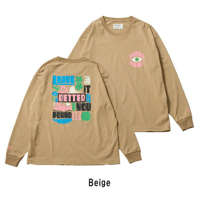 PARKS PROJECT パークスプロジェクト Ecorich Animals L/S Tee by 44&Co. エコリッチアニマルロングスリーブTシャツ PP25SS-016