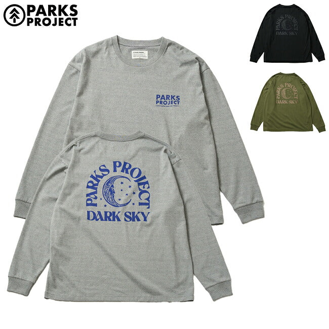 PARKS PROJECT パークスプロジェクト Ecorich Dark Sky L/S Tee エコリッチダークスカイロングスリーブ PP25SS-028
