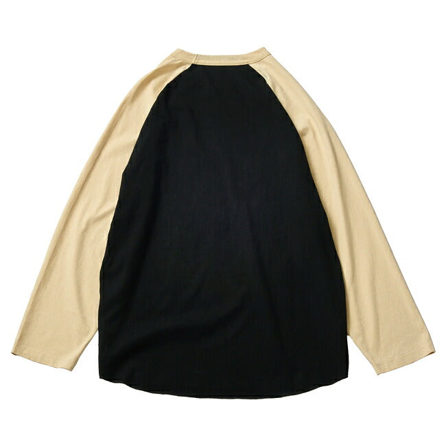 PARKS PROJECT パークスプロジェクト Organic Cotton Escape To Nature Raglan QS Tee by DLOP オーガニックコットンエスケープトゥネイチャーラグランQSティー PP25SS-005