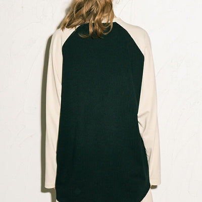 PARKS PROJECT パークスプロジェクト Organic Cotton Escape To Nature Raglan QS Tee by DLOP オーガニックコットンエスケープトゥネイチャーラグランQSティー PP25SS-005