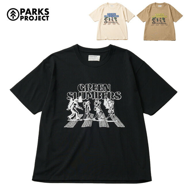 PARKS PROJECT パークスプロジェクト Ecorich Green Slumbers SS Tee by 44&Co. エコリッチグリーンスランバーズショートスリーブティー PP25SS-015