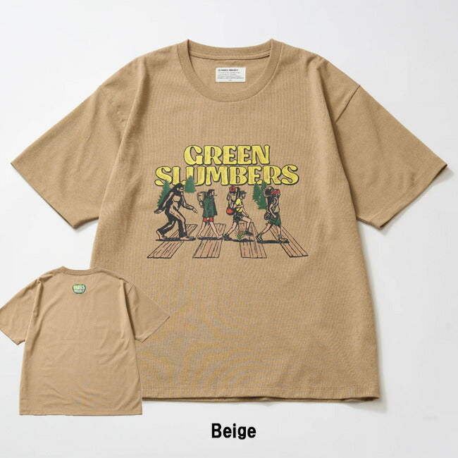 PARKS PROJECT パークスプロジェクト Ecorich Green Slumbers SS Tee by 44&Co. エコリッチグリーンスランバーズショートスリーブティー PP25SS-015