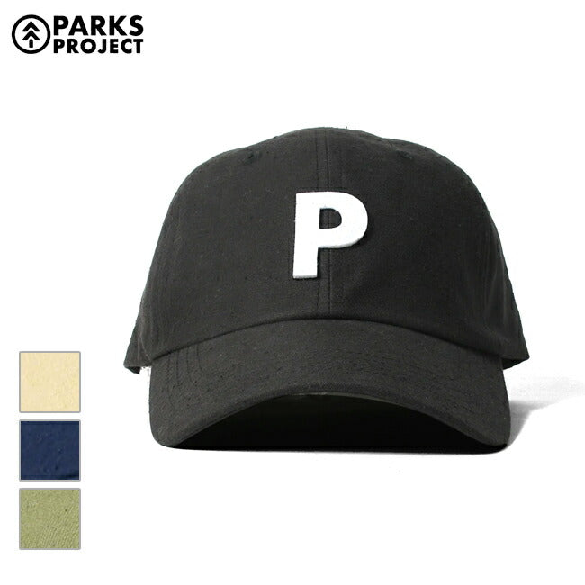 PARKS PROJECT パークスプロジェクト Organic Cotton Wappen 6P Cap オーガニックコットンワッペン6Pキャップ PP24SS-032