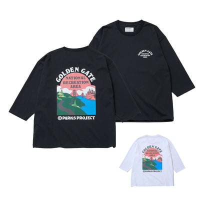 PARKS PROJECT パークスプロジェクト GOLDENGATE 3/4 Tee ゴールデンゲート3/4ティー 102508001