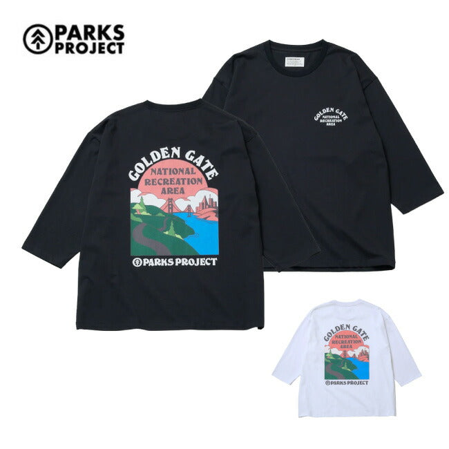 PARKS PROJECT パークスプロジェクト GOLDENGATE 3/4 Tee ゴールデンゲート3/4ティー 102508001