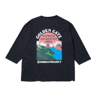 PARKS PROJECT パークスプロジェクト GOLDENGATE 3/4 Tee ゴールデンゲート3/4ティー 102508001