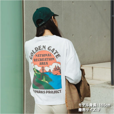 PARKS PROJECT パークスプロジェクト GOLDENGATE 3/4 Tee ゴールデンゲート3/4ティー 102508001