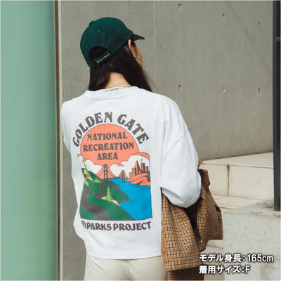 PARKS PROJECT パークスプロジェクト GOLDENGATE 3/4 Tee ゴールデンゲート3/4ティー 102508001