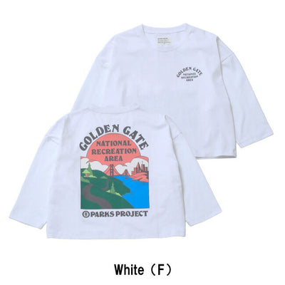 PARKS PROJECT パークスプロジェクト GOLDENGATE 3/4 Tee ゴールデンゲート3/4ティー 102508001