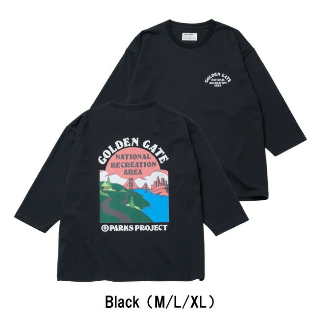 PARKS PROJECT パークスプロジェクト GOLDENGATE 3/4 Tee ゴールデンゲート3/4ティー 102508001