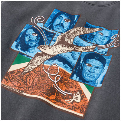 Red Hot Chili Peppers Crew Sweat レッドホットチリペッパーズクルースウェット Charcoal PP007035