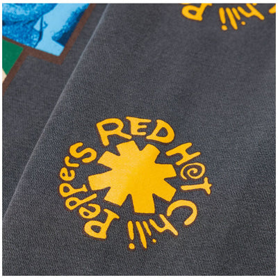 Red Hot Chili Peppers Crew Sweat レッドホットチリペッパーズクルースウェット Charcoal PP007035