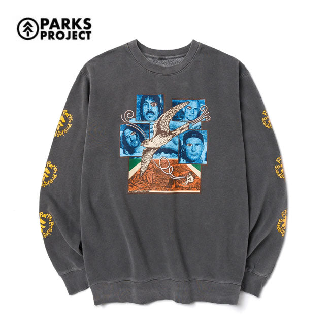 Red Hot Chili Peppers Crew Sweat レッドホットチリペッパーズクルースウェット Charcoal PP007035