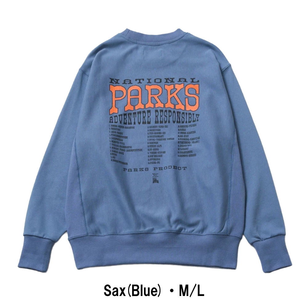Japan NP Sweat ジャパンNPスウェット Sax(Blue)