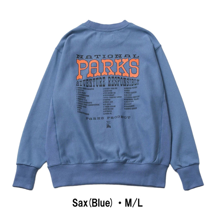 PARKS PROJECT - Japan NP Sweat ジャパンNPスウェット Sax(Blue