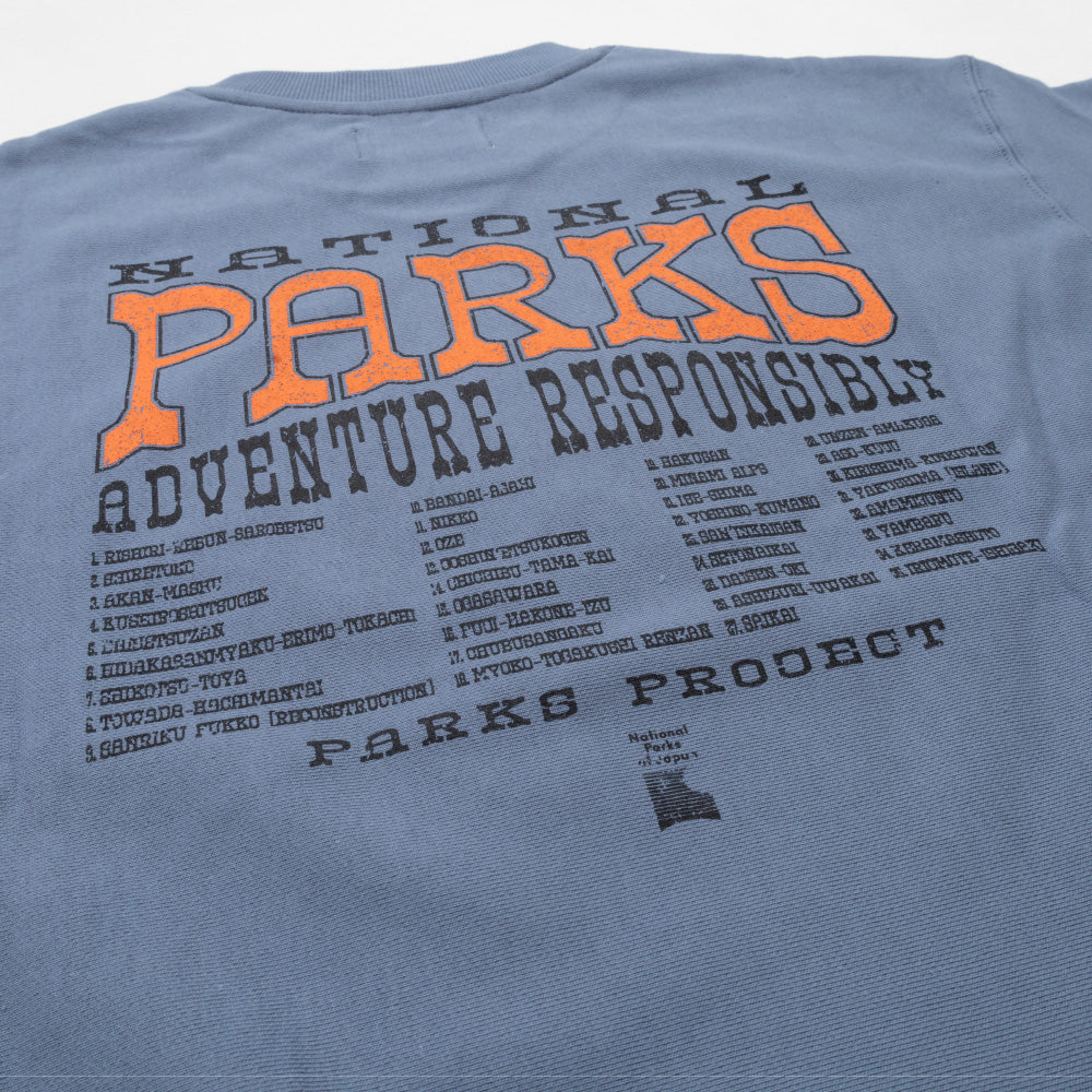 Japan NP Sweat ジャパンNPスウェット Sax(Blue)