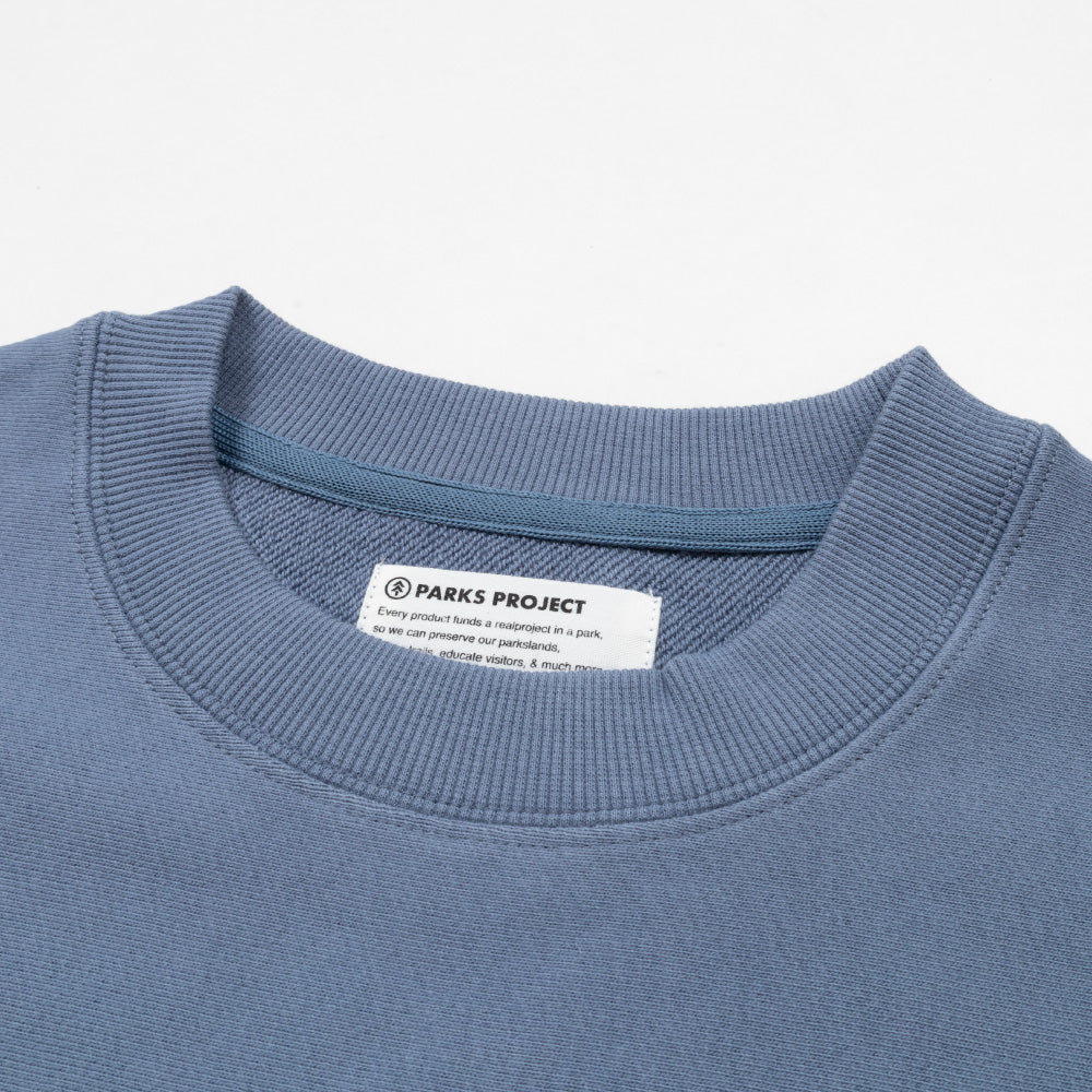 Japan NP Sweat ジャパンNPスウェット Sax(Blue)