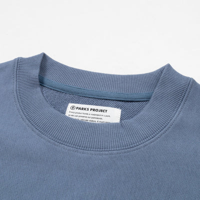 Japan NP Sweat ジャパンNPスウェット Sax(Blue)